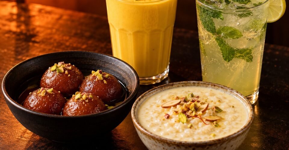 drinks_desserts_lassi_kheer_gulab_jamun